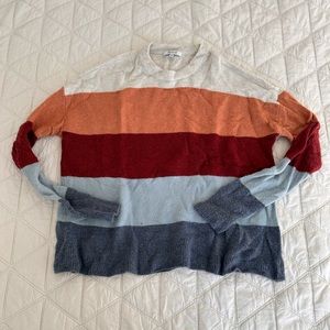 Madewell Striped Sweater Size M